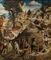 Mittlerer Abschnitt des Annaberger Bergaltars